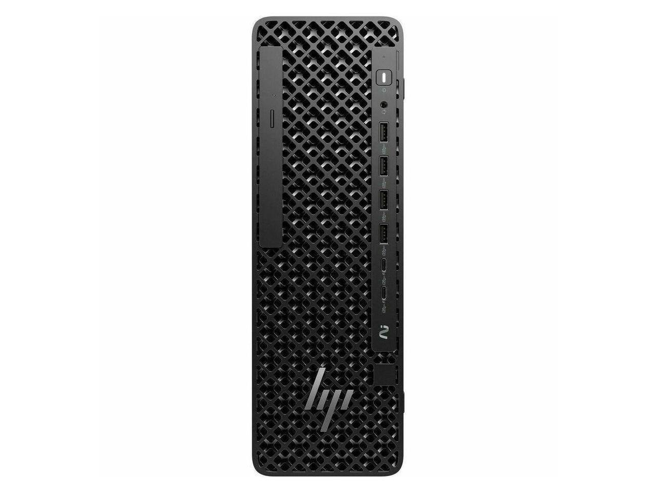 Alt View 8. HP - HP Z2 G1i Workstation - Intel Core Ultra 7 265 - 64 GB - 1 TB SSD - Small Form Factor - Black - Black.