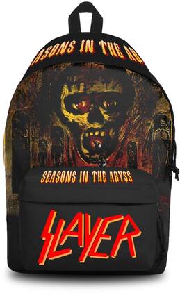 PopMarket - Slayer - Rocksax - Slayer - Seasons In The Abyss Logo - Daypack with Laptop Pocket (Black) - Multicolor