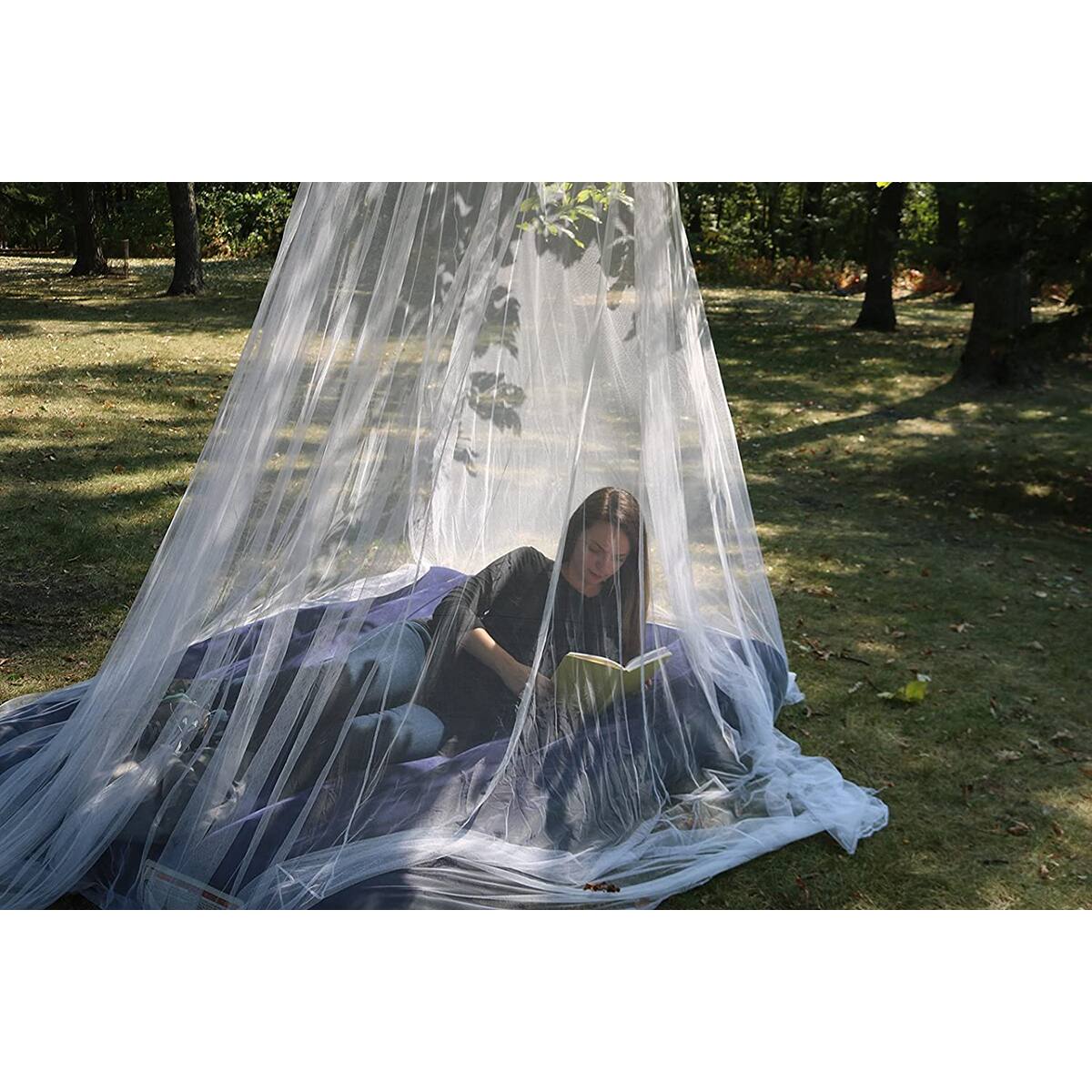 Alt View 1. Coghlan’s - Coghlan's Travellers Bug Net, 1-2 Persons, Travelers Made from Fine Mesh - White.