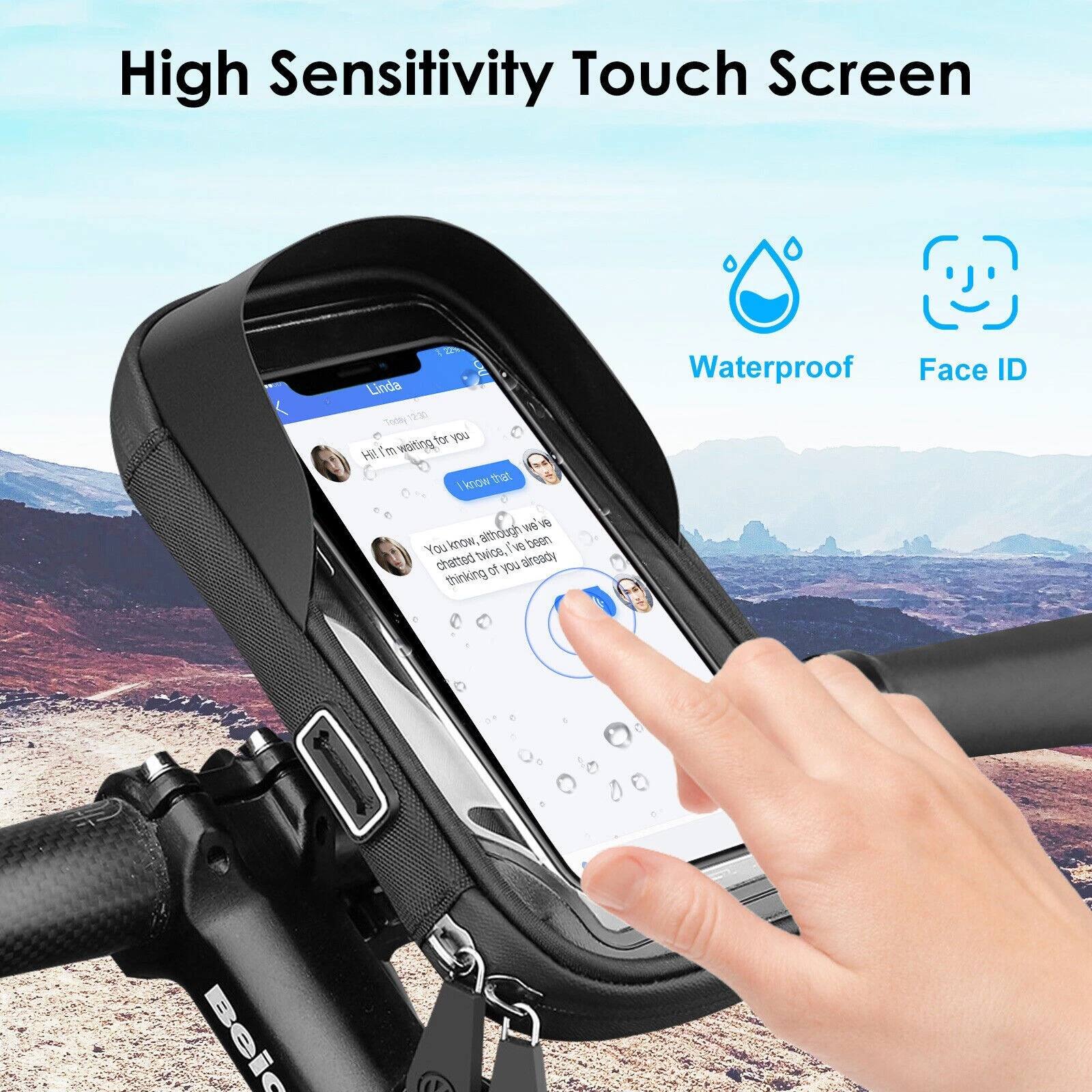 High Sensitivity Touch Screen

Waterproof Face ID

Linda
Today 12:30
Hi I'm waiting for you
I know that

You know, although we've been changed twice, we are already thinking of you.
