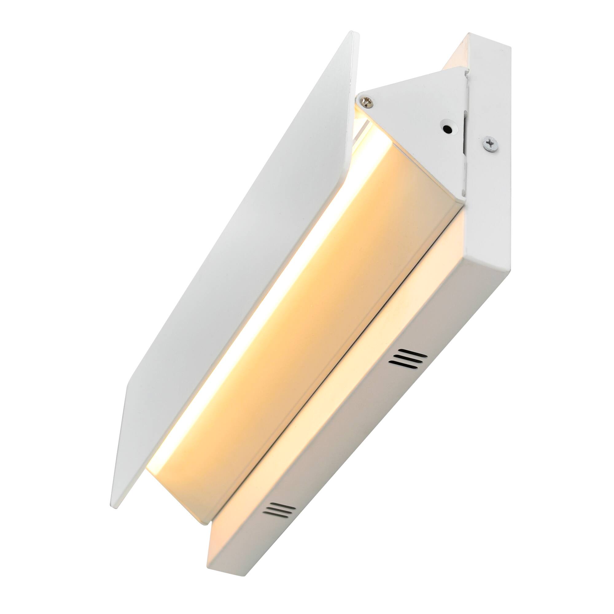 Back. CWI Lighting - Lilliana LED Wall Sconce With White Finish - White.