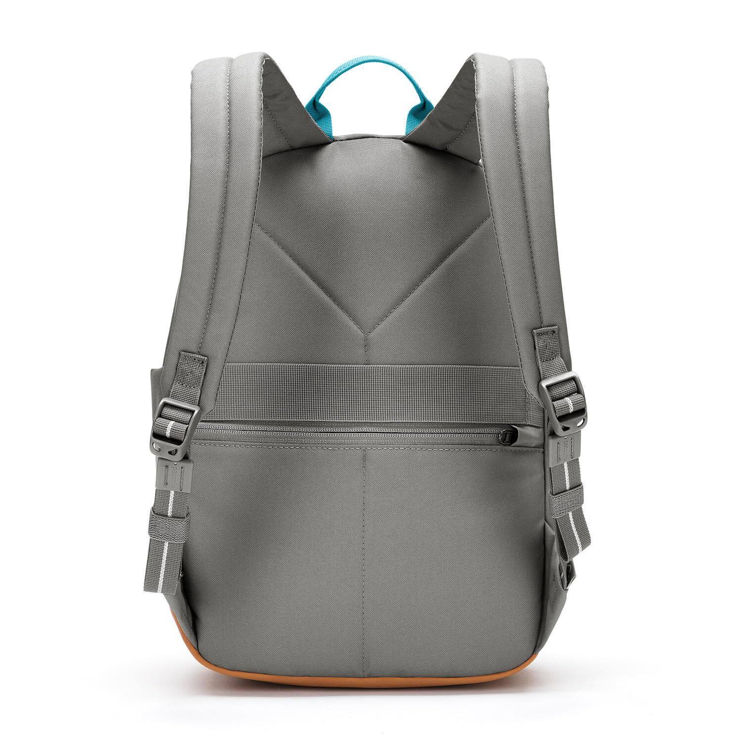 Angle. Pacsafe - GO 15L Backpack, Stone - Stone.