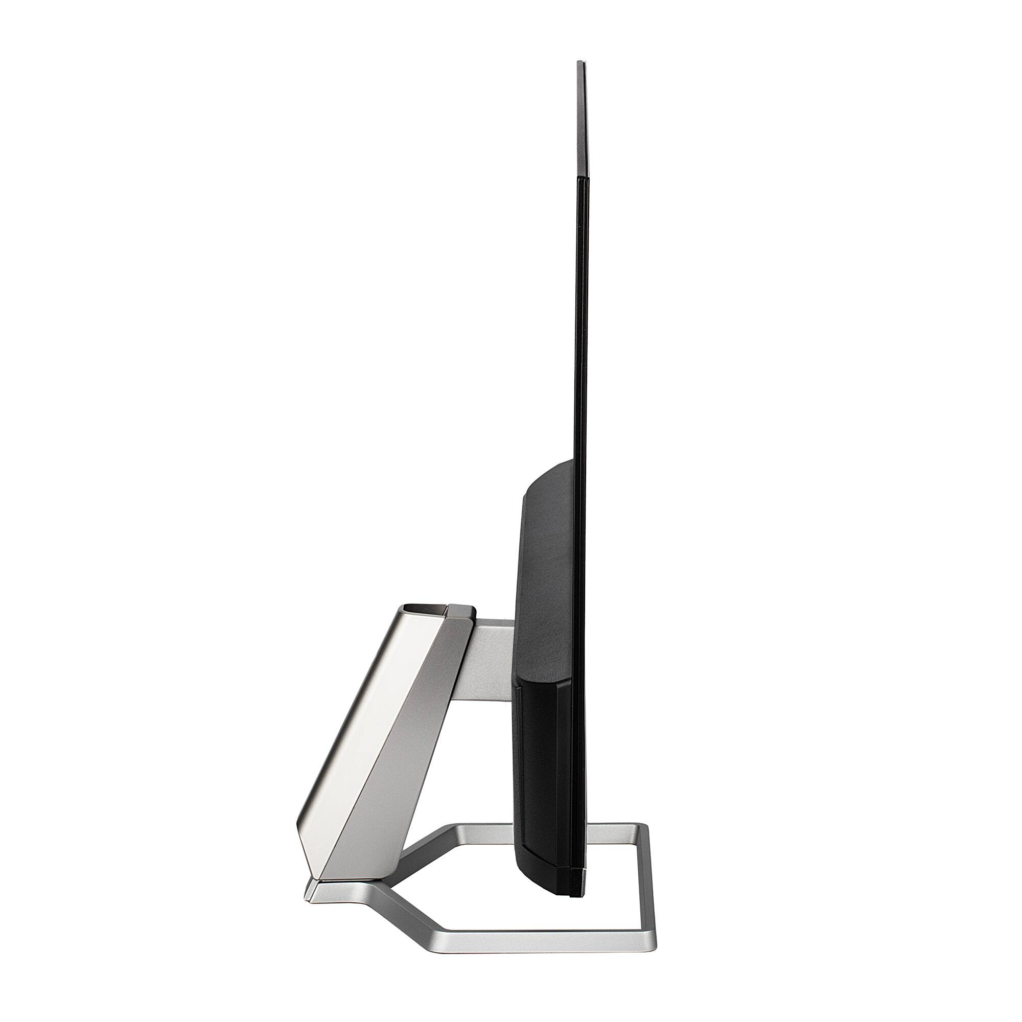 Alt View 6. HP - HP 524sf 24" Class Full HD LCD Monitor - 16:9 - Black/Silver.