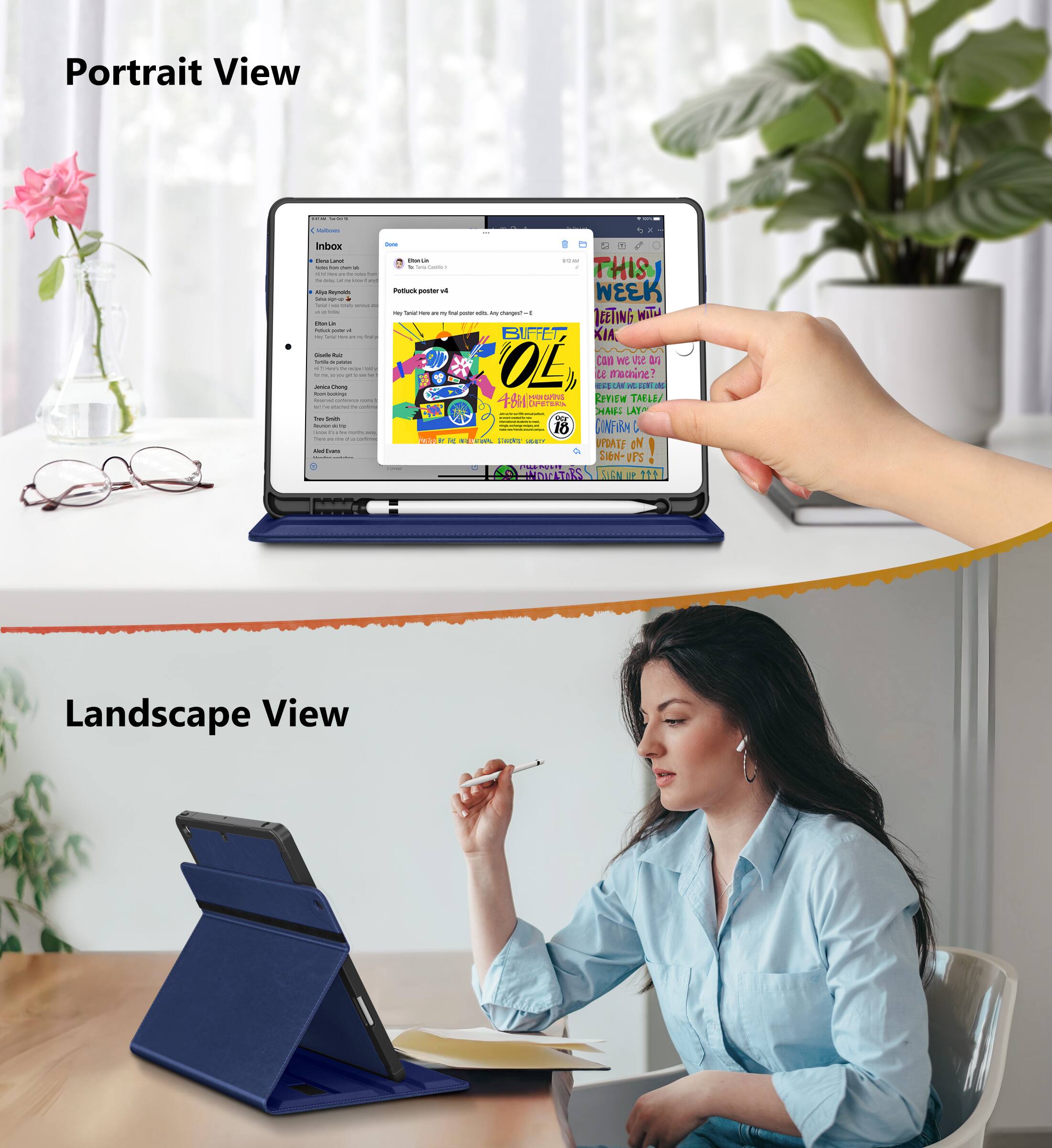 Portrait View

Inbox

- Chloe Lin
- Pollock poster v4
- Any changes? (changed)
- 2022
- THIS WEEK
- FEET
- KIA
- Can we use this for the event?
- REVIEW TABLE
- CONFIRM
- SIGN-UPS
- UPDATE ON SIN

Landscape View