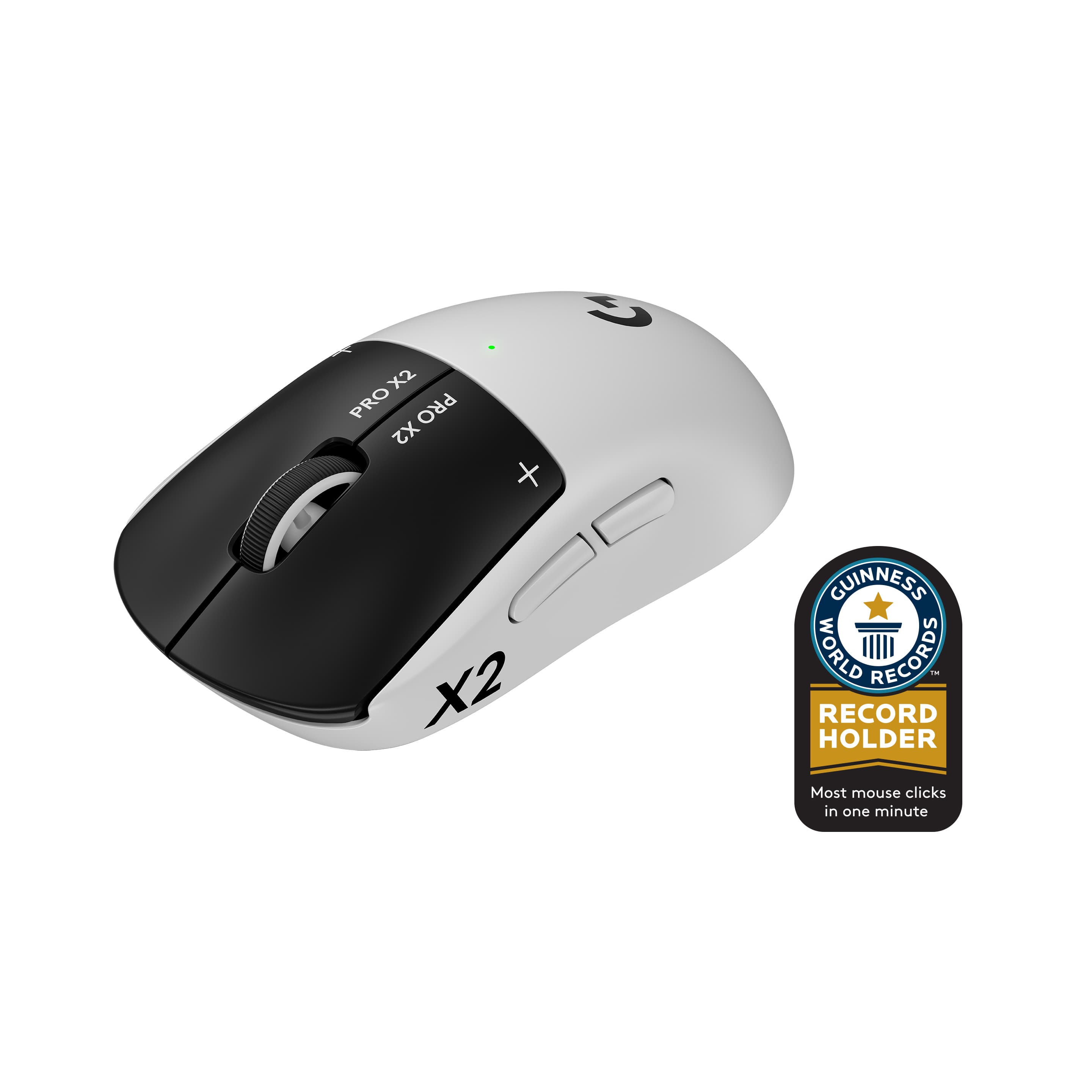 X2 PRO  
PRO X2  
X2  
GUINNESS WORLD RECORDS  
RECORD HOLDER  
Most mouse clicks in one minute
