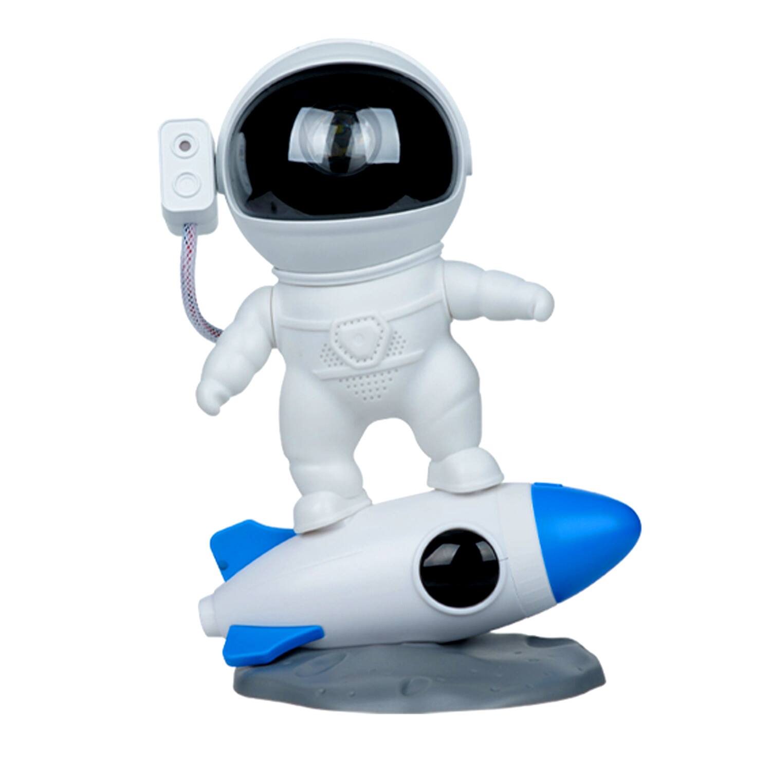 Alt View 4. Rossetta - Rossetta Astronaut Rocket - White.