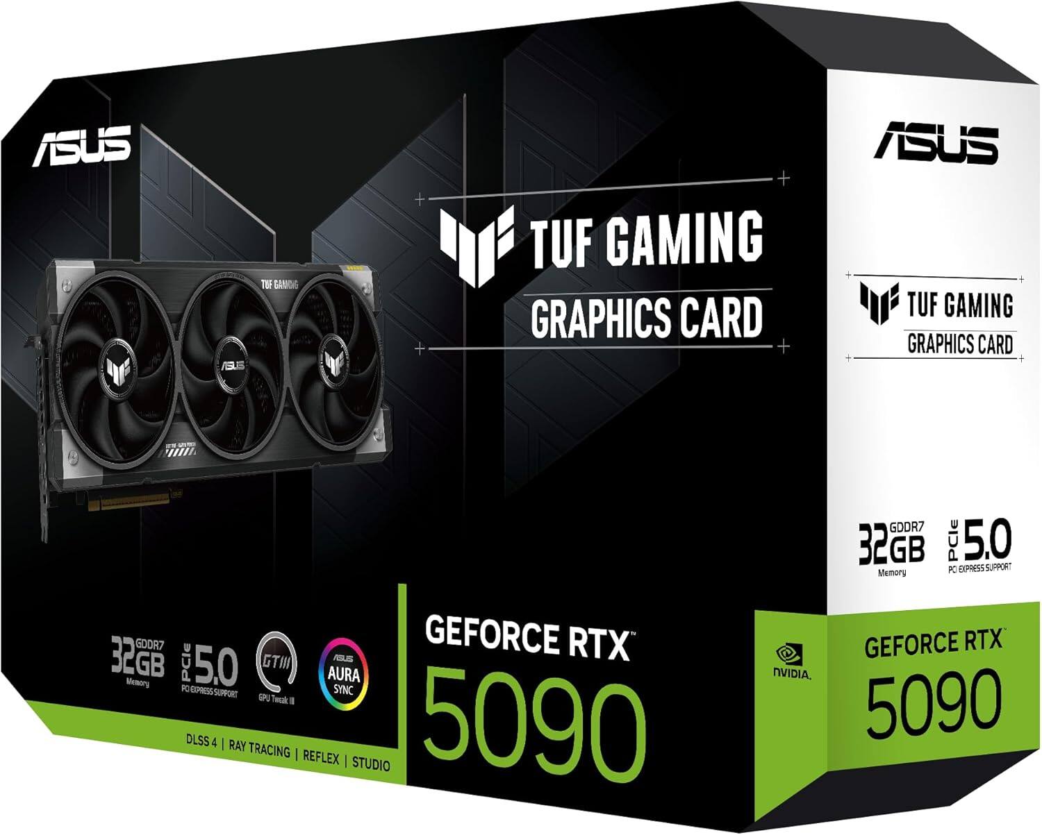 ASUS TUF Gaming GeForce RTX 5090 32GB GDDR7 Gaming Graphics Card