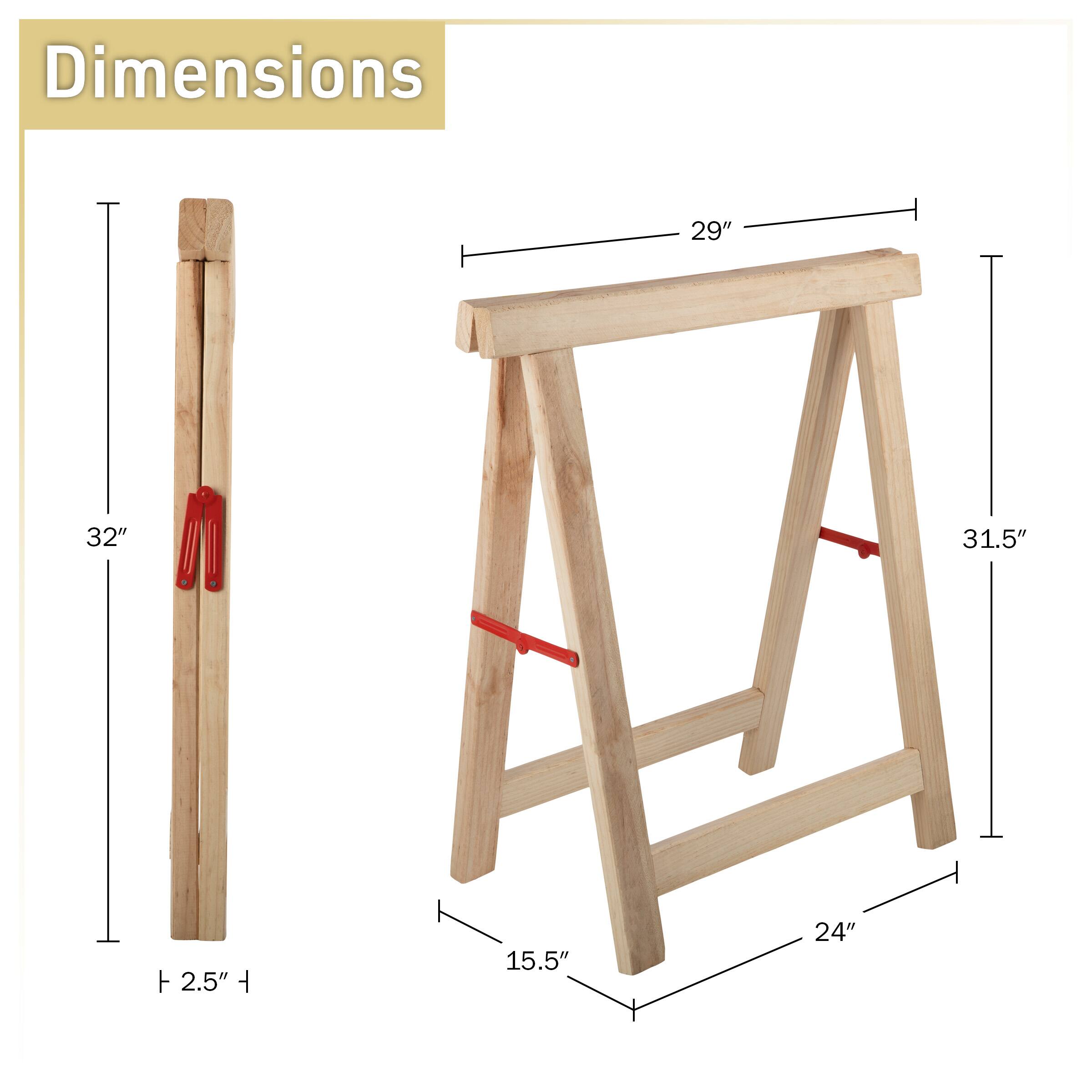 Dimensions  
- Height: 32"  
- Width: 29"  
- Depth: 31.5"  
- Seat Height: 15.5"  
- Leg Width: 24"  
- Thickness: 2.5"
