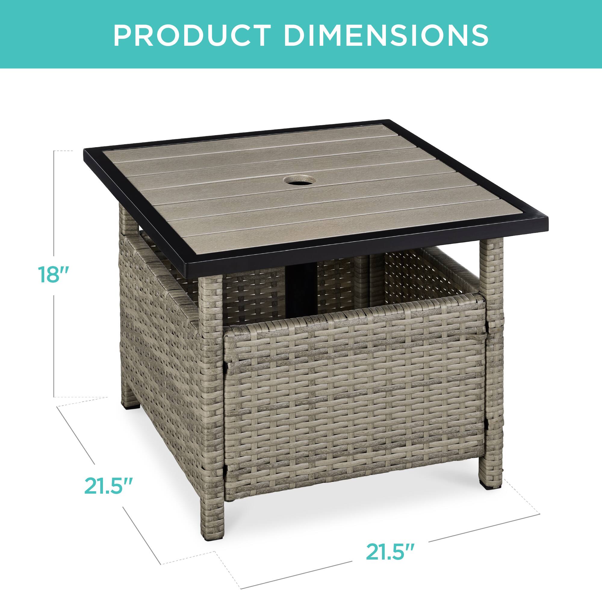 PRODUCT DIMENSIONS

18"  
21.5"  
21.5"