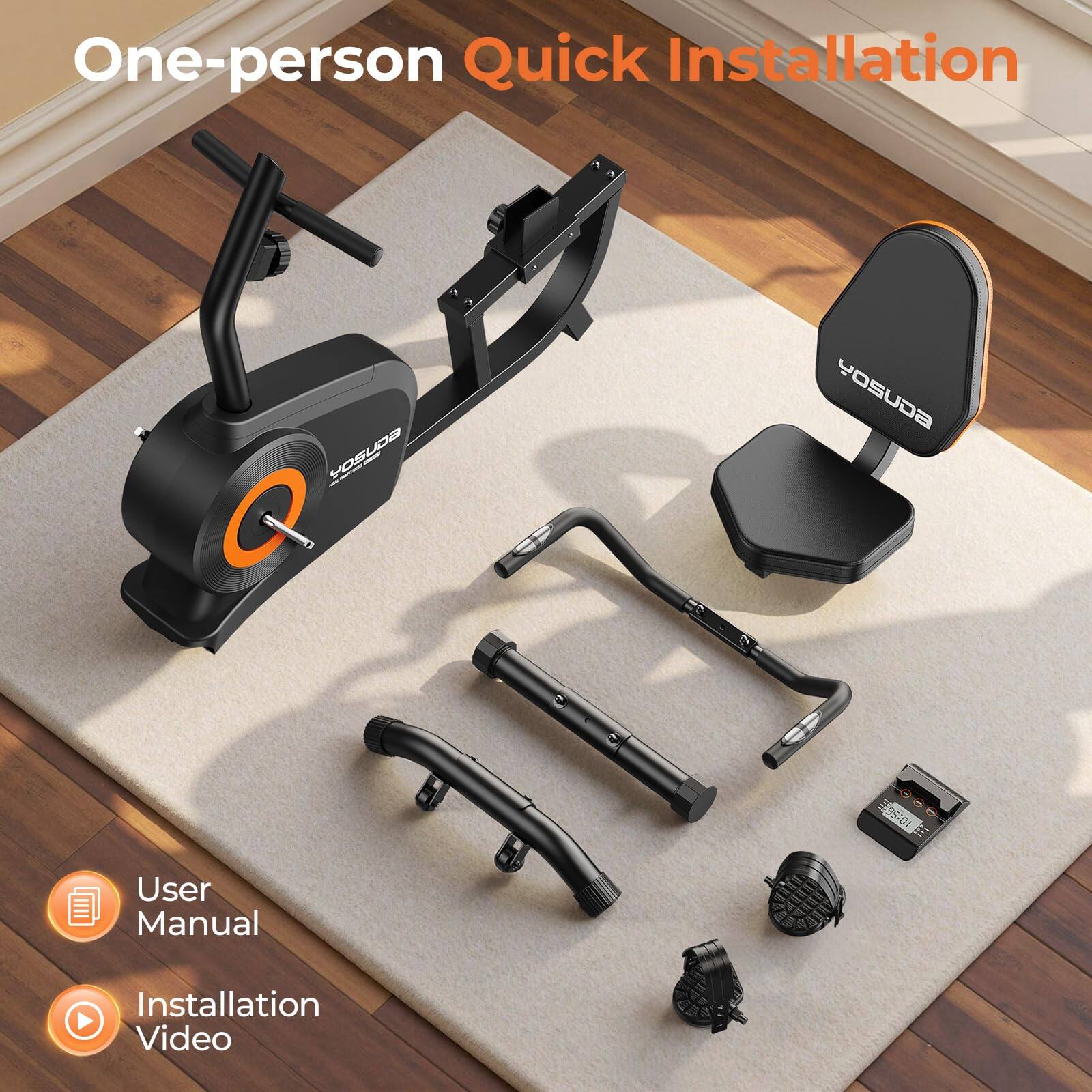 One-person Quick Installation

YOSUDA

User Manual

Installation Video