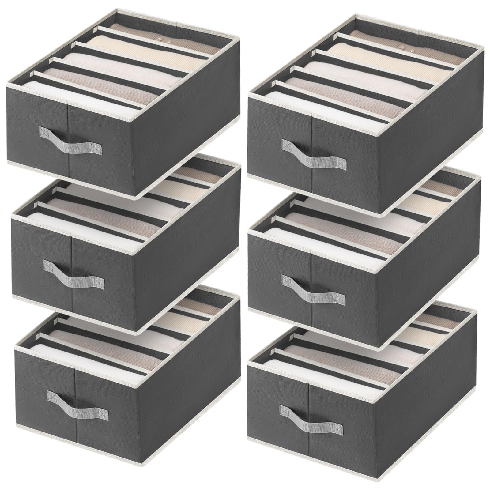 Dark Grey 12in. 6 Pack