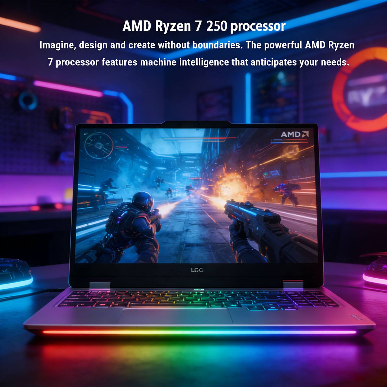 AMD Ryzen 7 2500 processor

Imagine, design and create without boundaries. The powerful AMD Ryzen 7 processor features machine intelligence that anticipates your needs.
