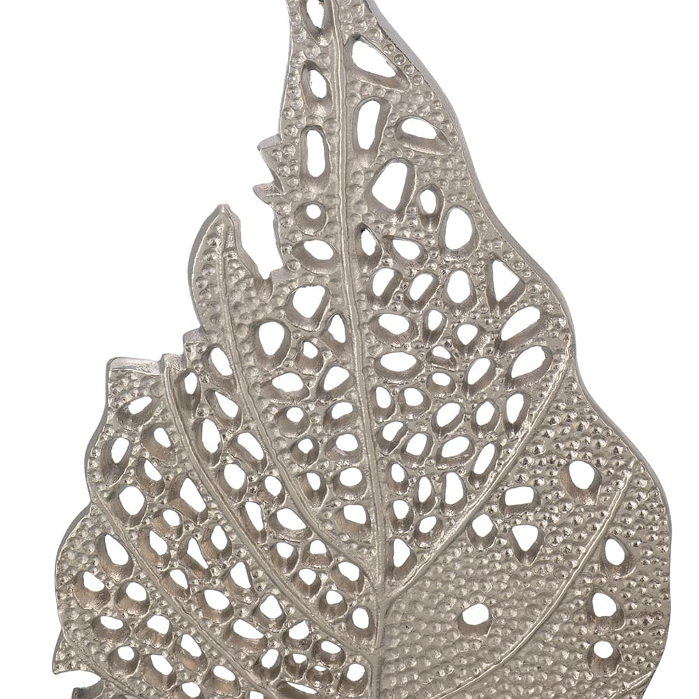 Alt View 1. Luckbyte - 15x29.3 Inch White Silver Leaf Table Lamp With Drum Shade Marble Base Assembly Required.