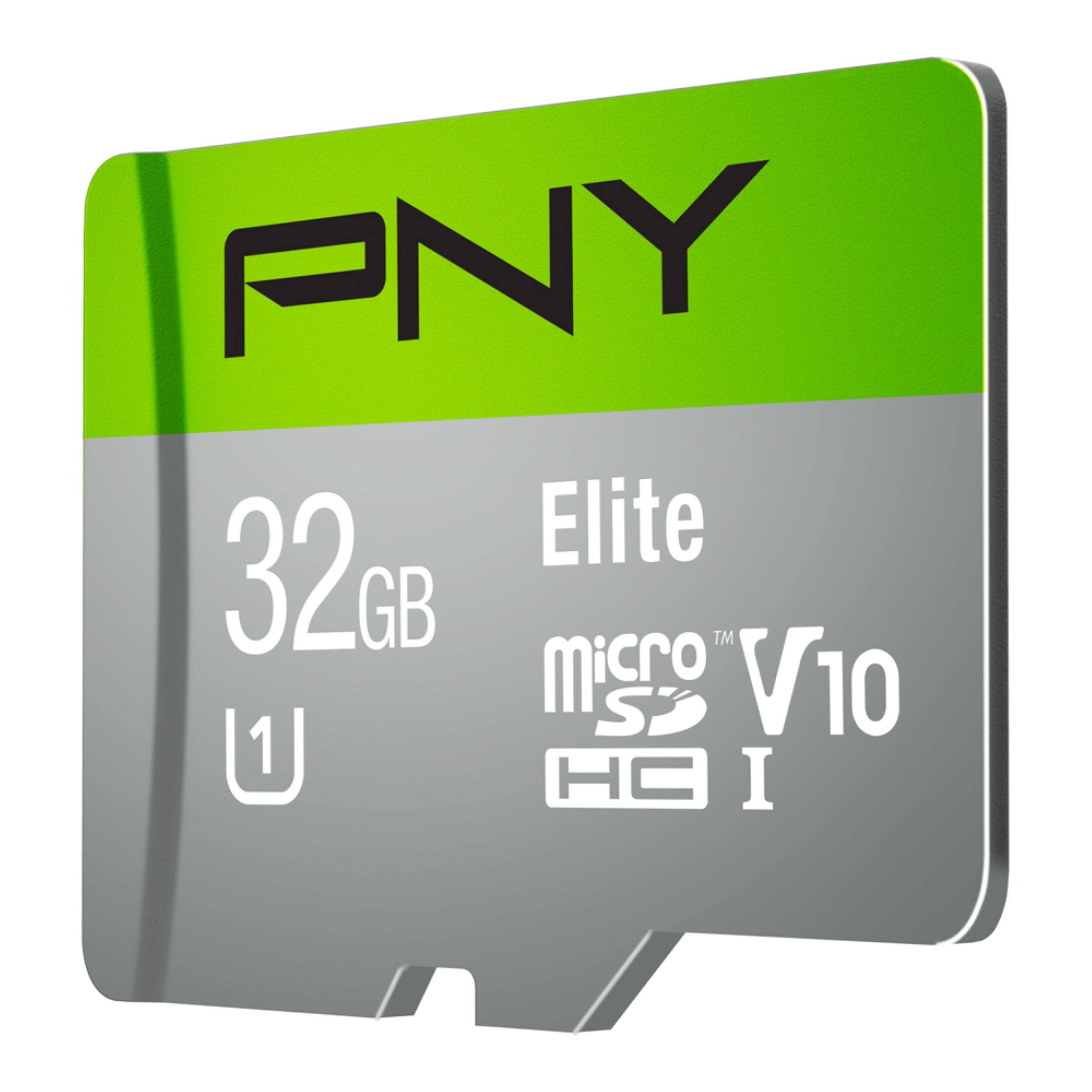 PNY 32GB Elite microSD V10 U1 HC I