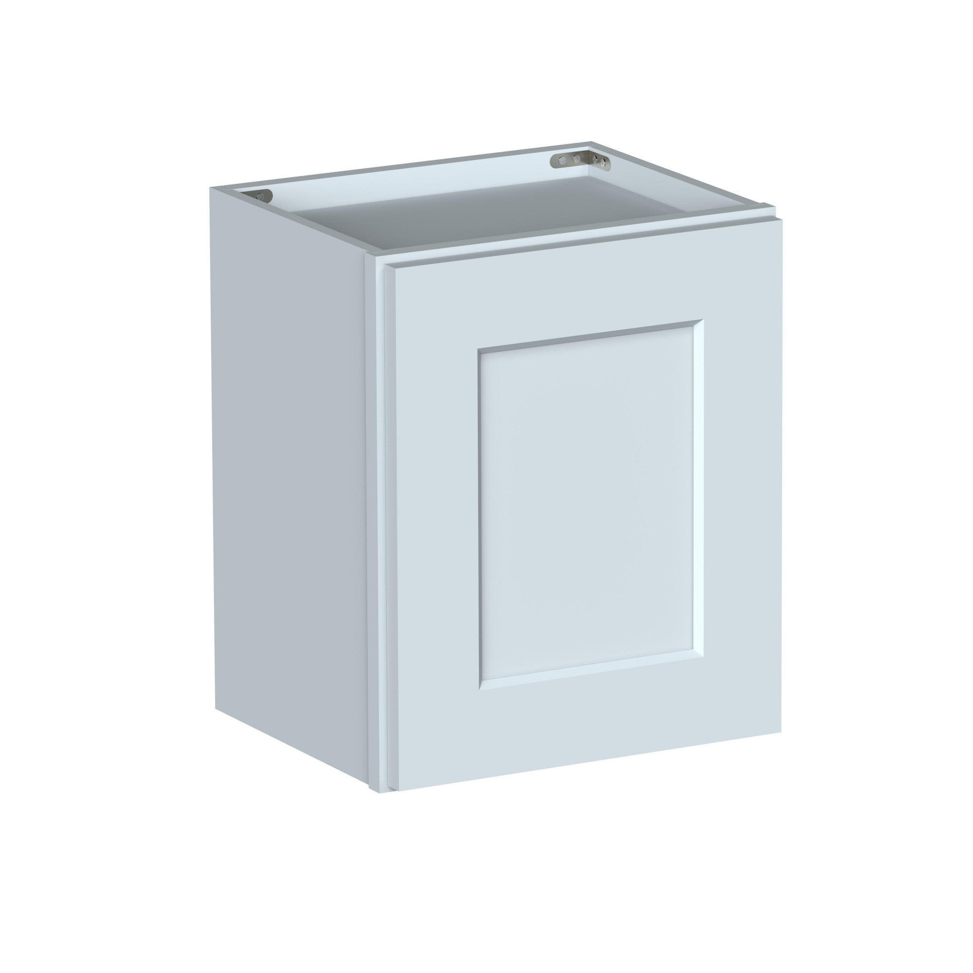 Alt View 1. Boyel Living - 15in.W x12in.D x18in.H Dove Gray WALL CABINET Fully assembled Cabinet With One HDF Door - Gray.
