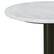Left. Simpli Home - Evans Marble Side Table - White.