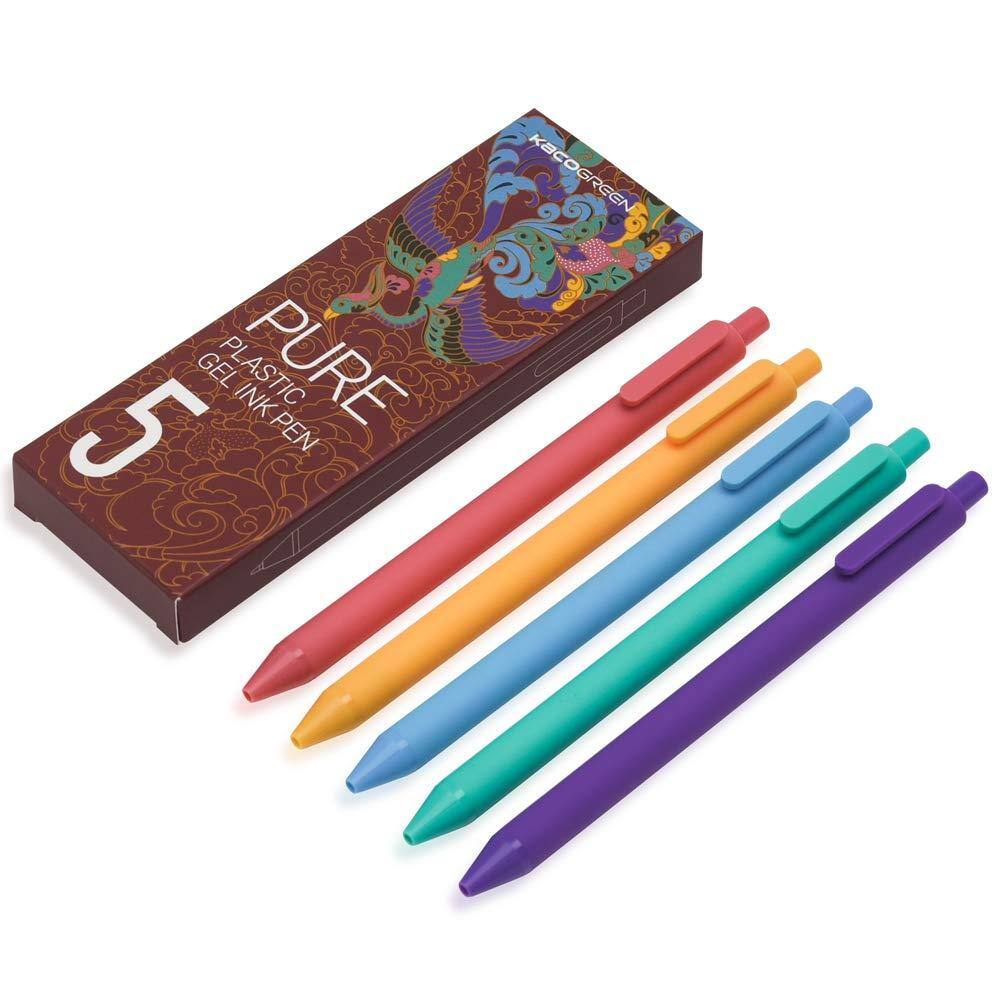 5 Pure Plastic Gel Ink Pen  
Kacocci