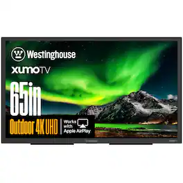 Westinghouse - 65" 4K UHD Outdoor TV, 700+ Nits, Anti-Glare, Xumo Smart TV, Weather-Resistant