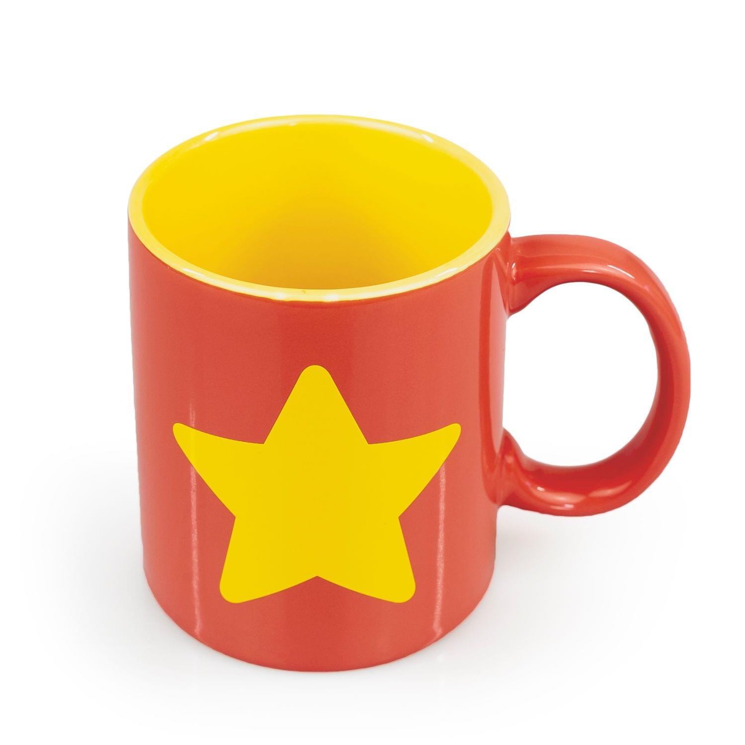 Alt View 2. Surreal Entertainment - Steven Universe Star Ceramic Special Edition Collectors Mug - Red.