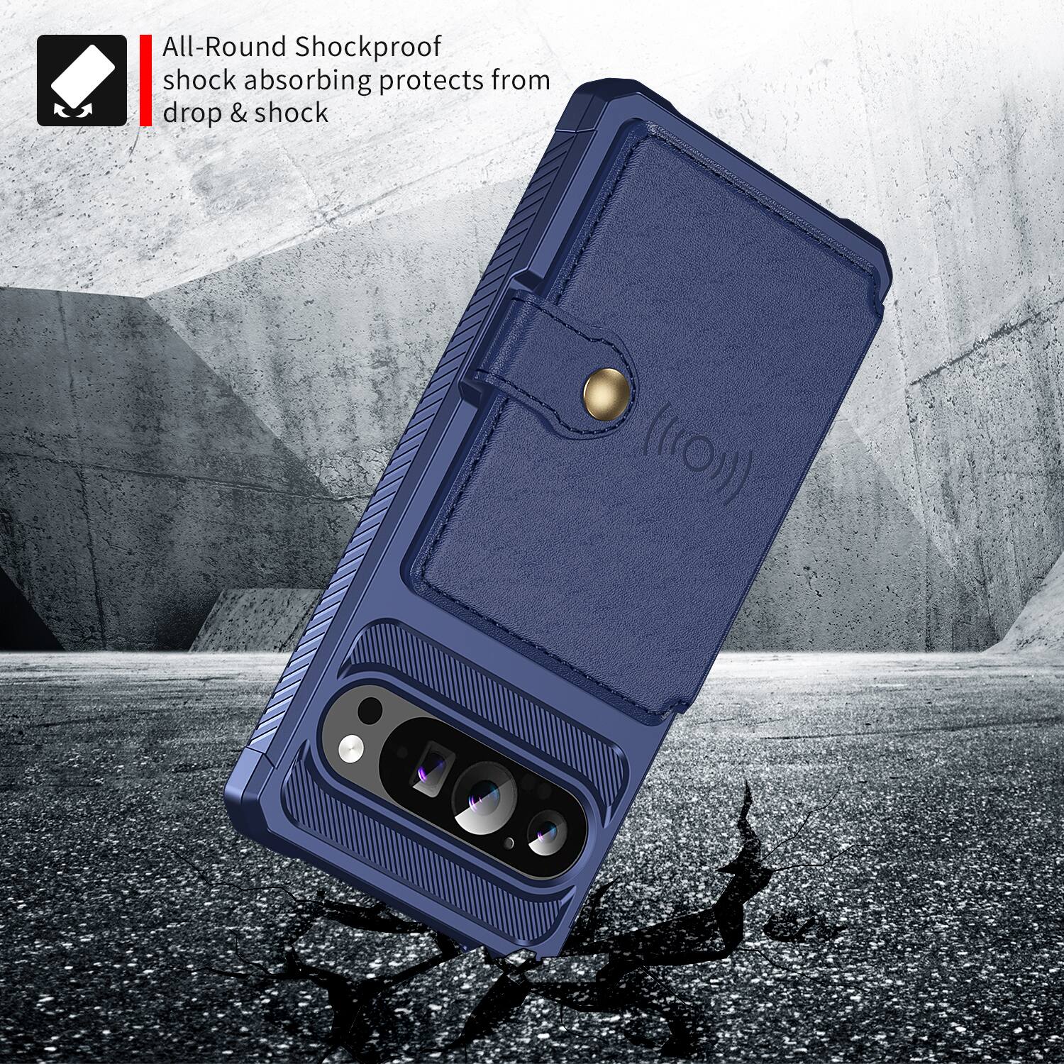 All-Round Shockproof shock absorbing protects from drop & shock