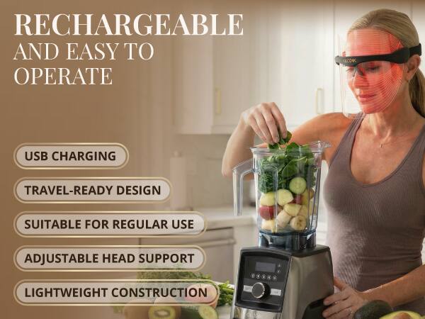 RECHARGEABLE AND EASY TO OPERATE

USB CHARGING
TRAVEL-READY DESIGN
SUITABLE FOR REGULAR USE
ADJUSTABLE HEAD SUPPORT
LIGHTWEIGHT CONSTRUCTION