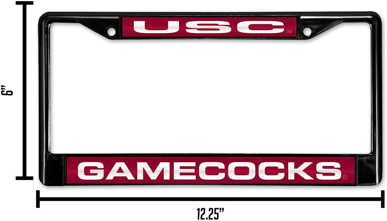 USC™  
GAMECOCKS®  

6"  
12.25"