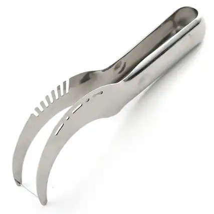 Front. Norpro - Stainless Steel Watermelon Slicer - Silver.