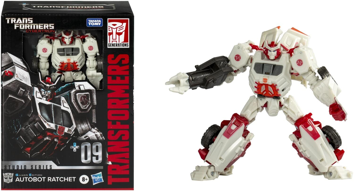 Hasbro - Collectibles - Transformers - Studio Series - Voyager Transformers: War for Cybertron 09 Ratchet - COLLECTABLES - Multicolor