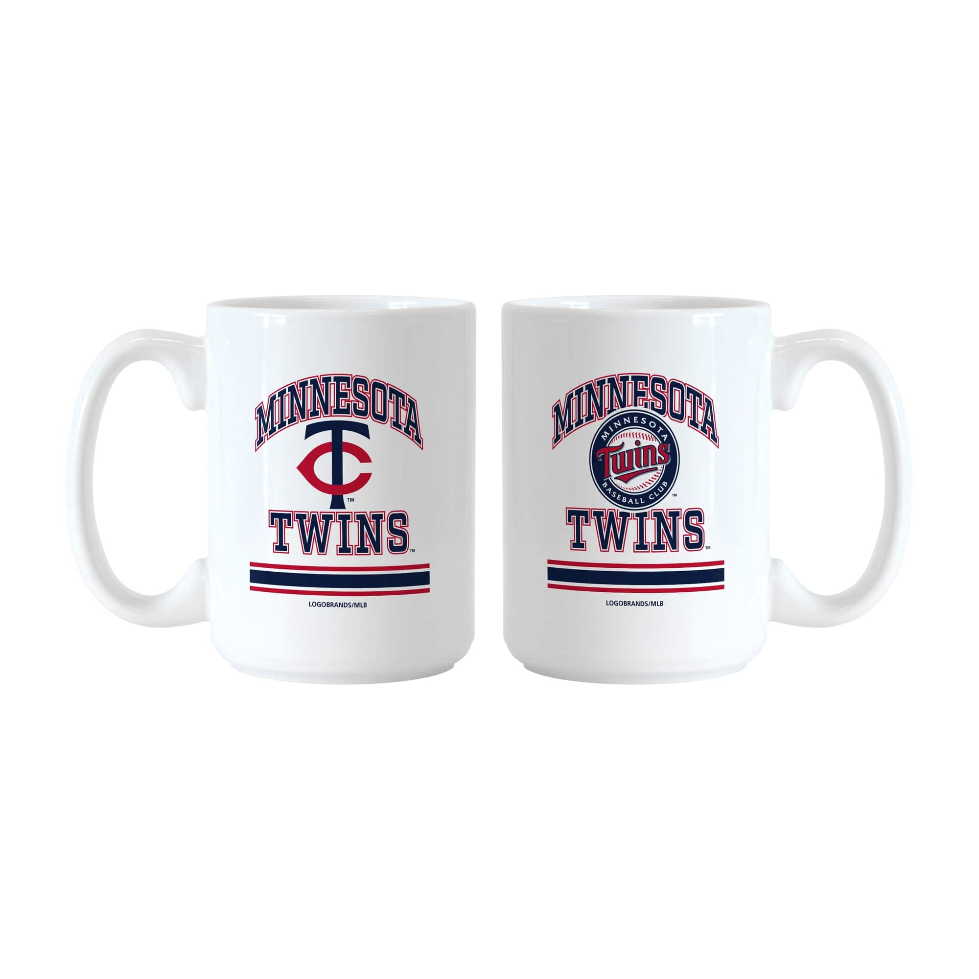 Logo Brands - 15oz. Current & Throwback Mug Set - Multicolor