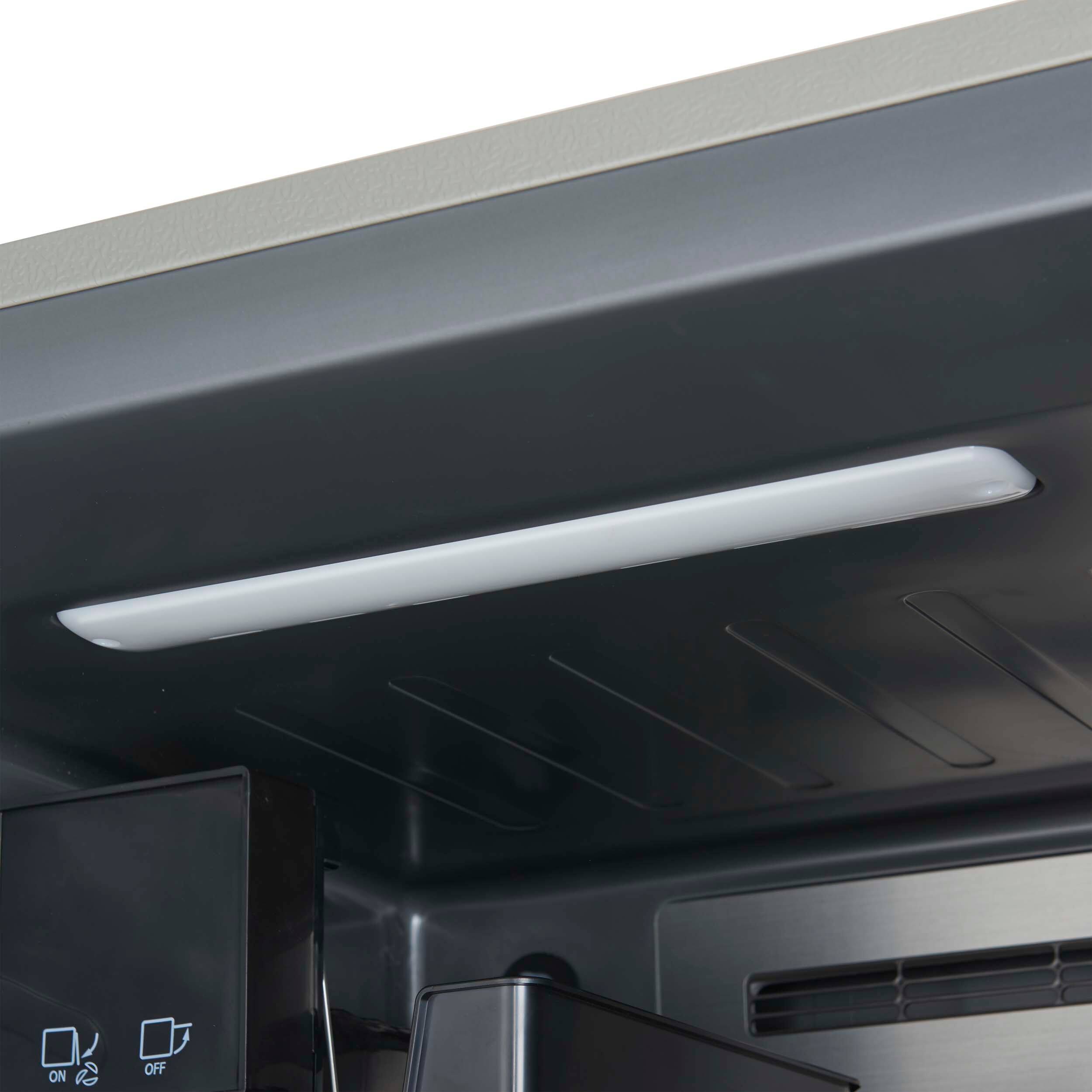 Alt View 8. Forno Appliances - Fortezza 14 Cu. Ft. Left-Swing Freezer with Automatic Ice Maker - Stainless steel.