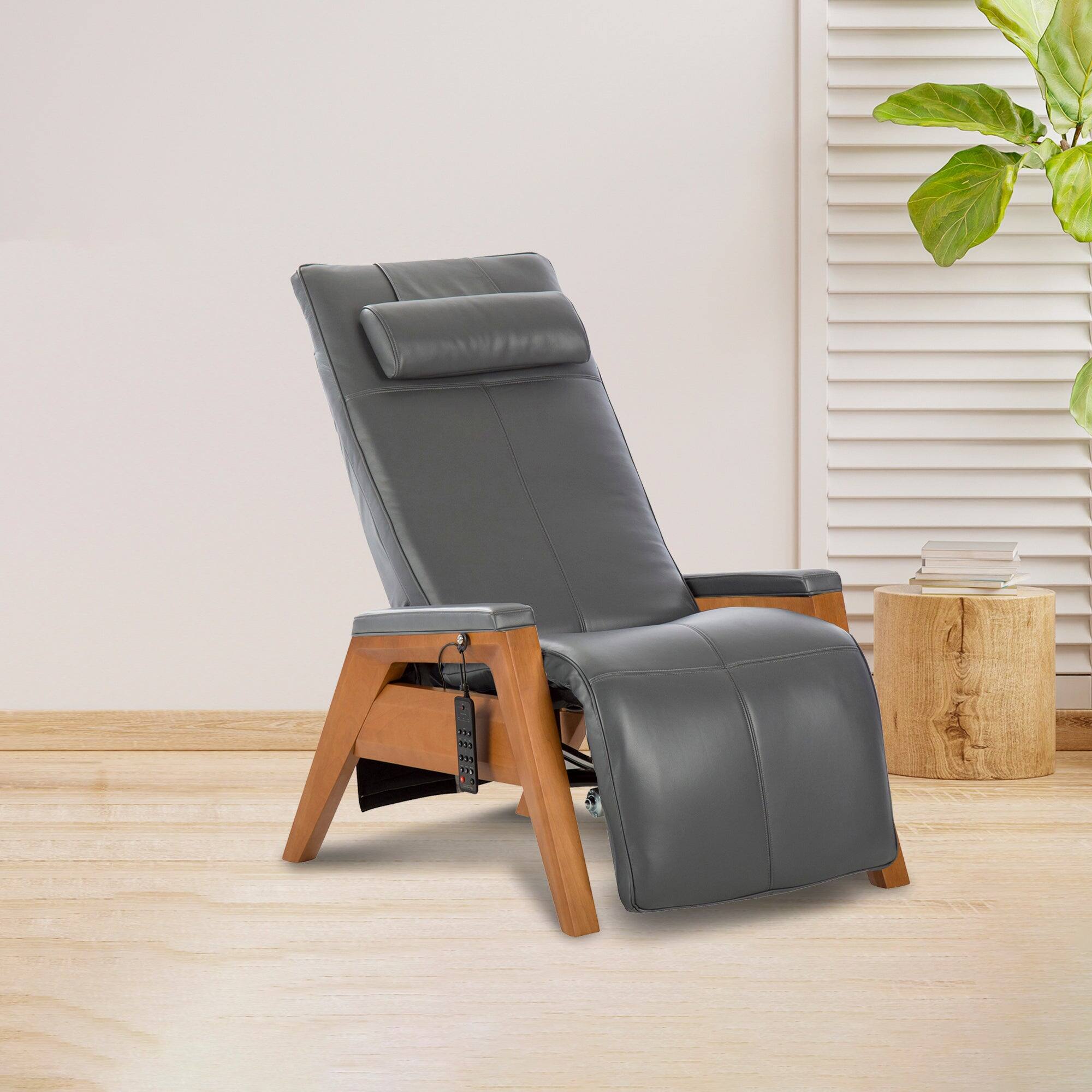 Beech Frame / Gray Leather