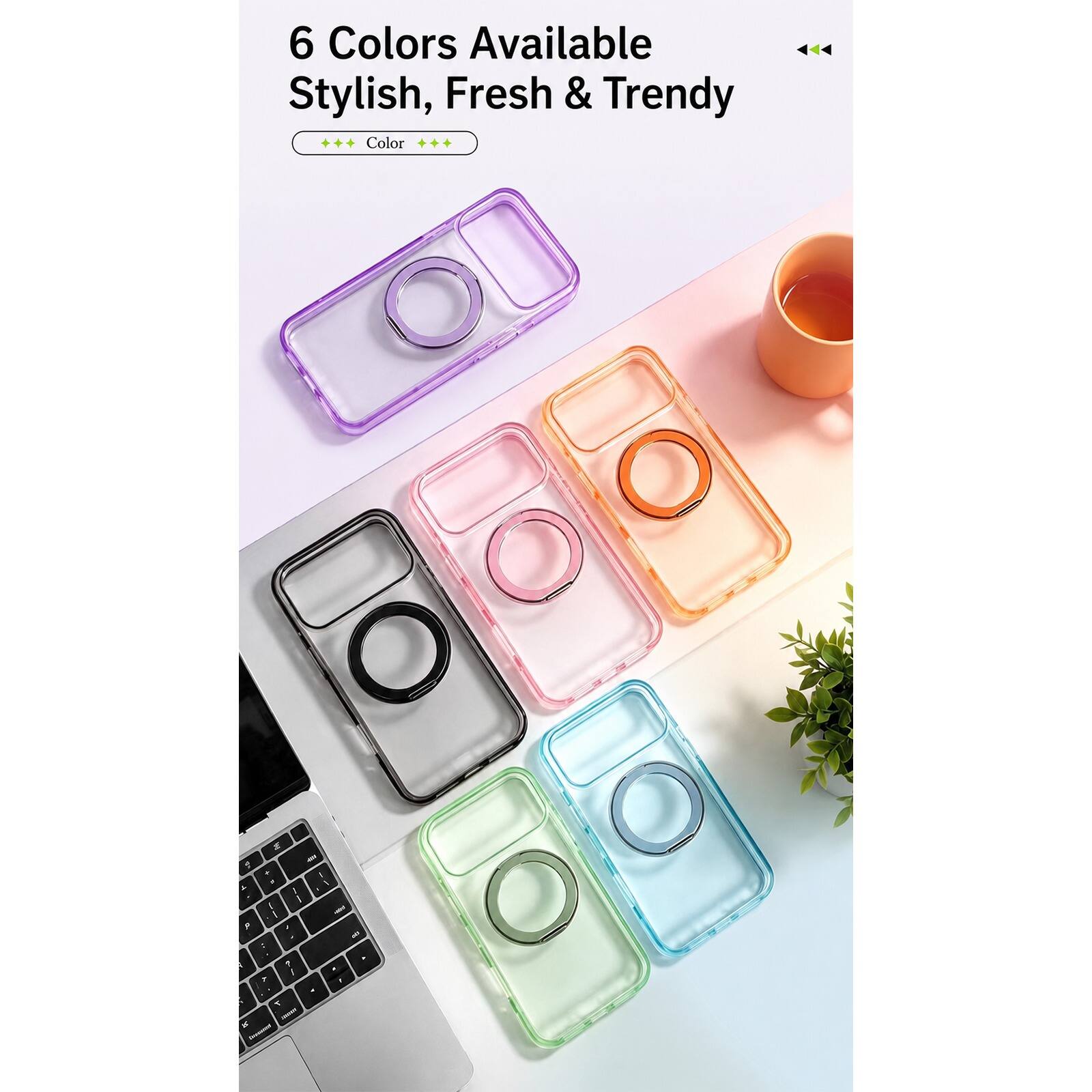 6 Colors Available Stylish, Fresh & Trendy