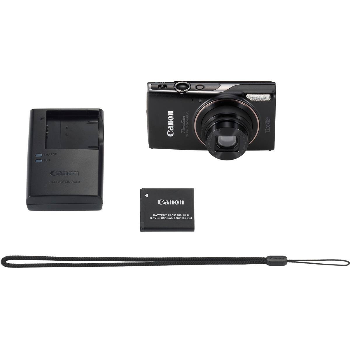 Canon  
PowerShot  
ASHOLLA  
L-9-E-L  
X 2  
Canon  
BATTERY CHARGER  
Canon  
BATTERY PACK NO-11LH 3.6Vm 800mAh 2.9Wh (Li-ion)  
Canon
