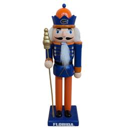 Evergreen Enterprises - Florida Gators 12" Wooden Nutcracker Statue - Multicolor