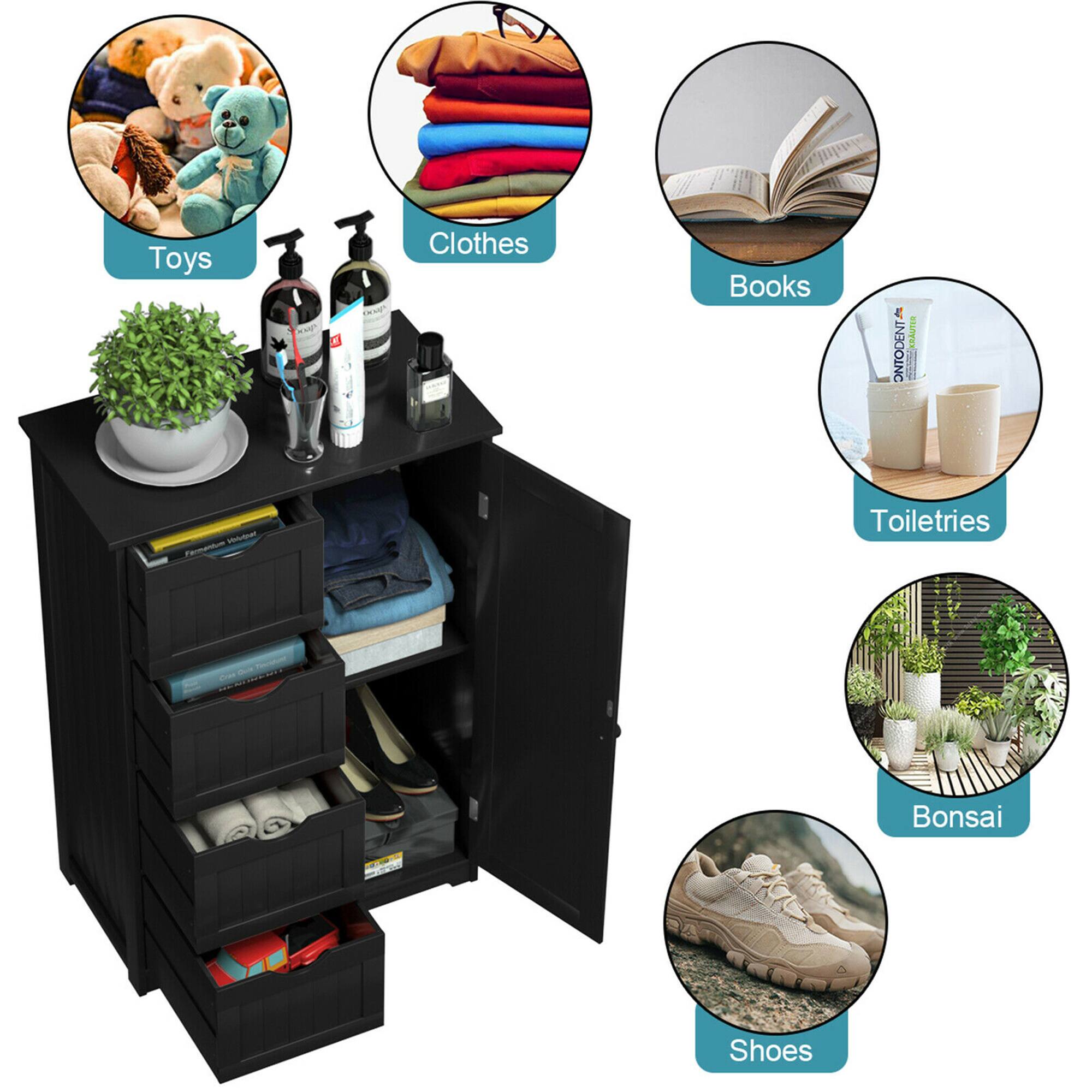 Toys  
Clothes  
Books  
Toiletries  
Bonsai  
Shoes