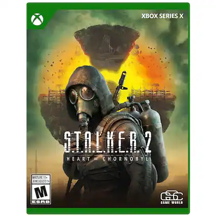 XBOX SERIES X
STALKER 2
HEART OF CHERNOBYL
MATURE 17+
JEUNES ADULTES 17+
ESRB
GAME WORLD - M (Mature 17+)