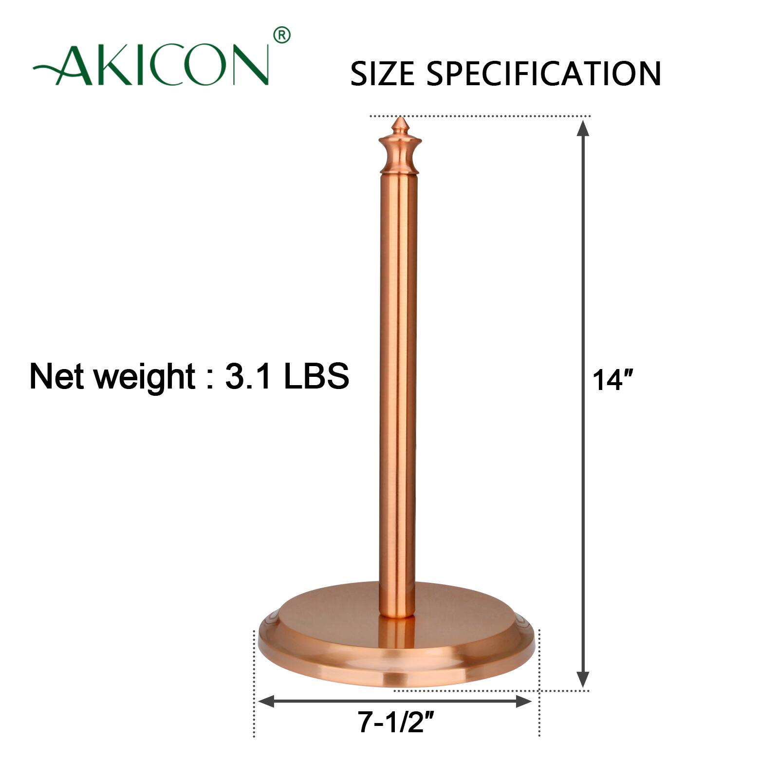 AKICON SIZE SPECIFICATION  
Net weight: 3.1 LBS  
14"  
7-1/2"