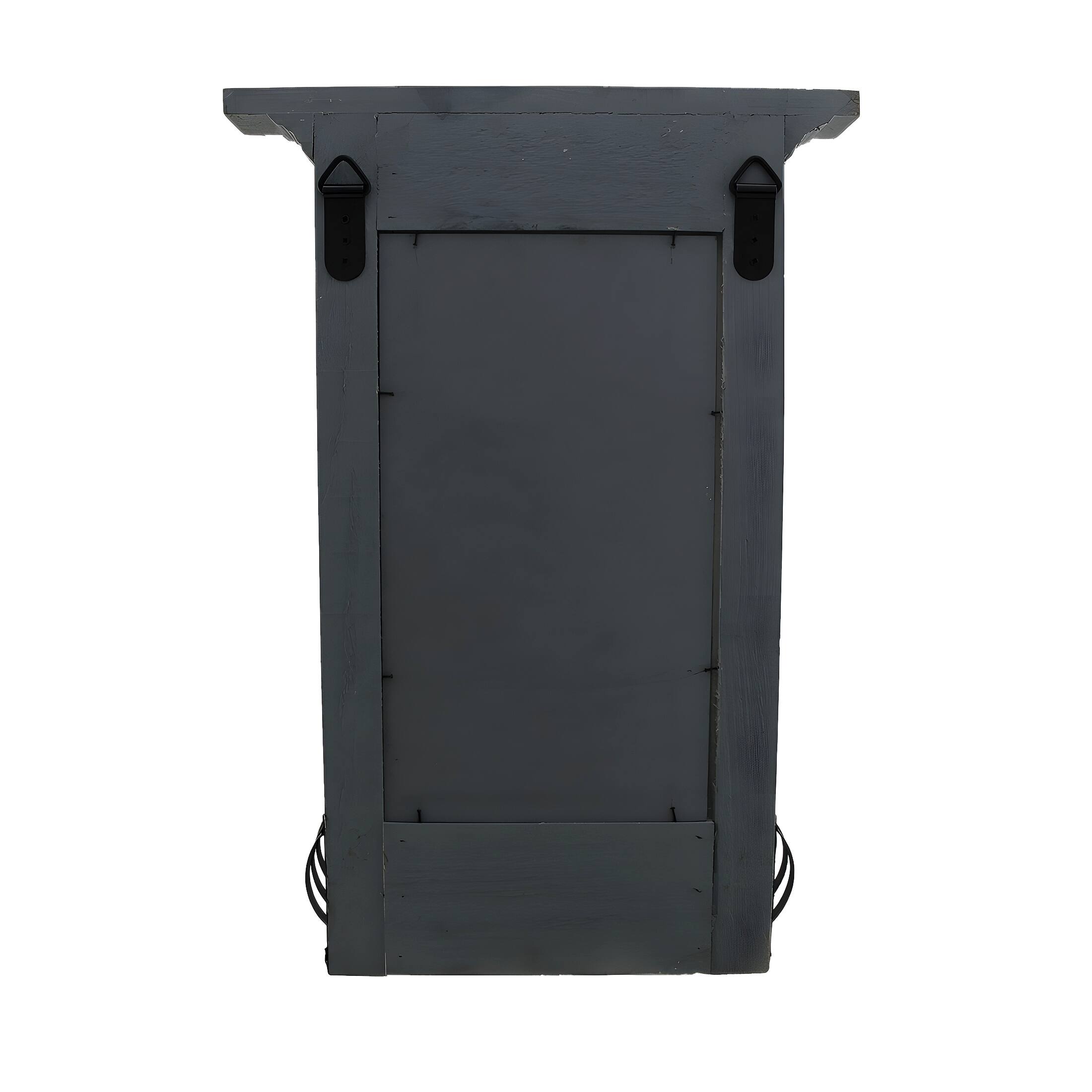 Zeckos Light Blue 5.7x11x18.5 Wood Wall Chalkboard Gray - Best Buy