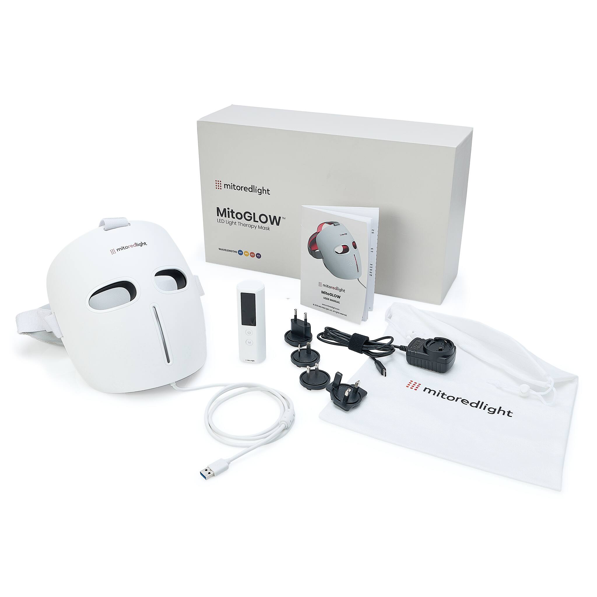 7 mitoredlight MitoGLOW LED Light Therapy Mask - mitoredlight