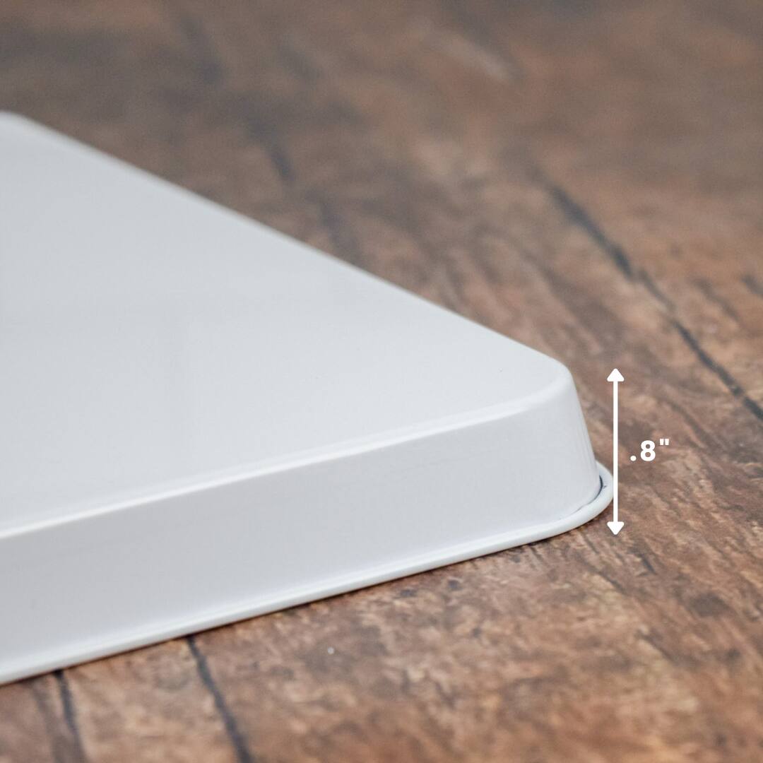 Alt View 4. Range Kleen - 4pk Square White Burner Kover Set.