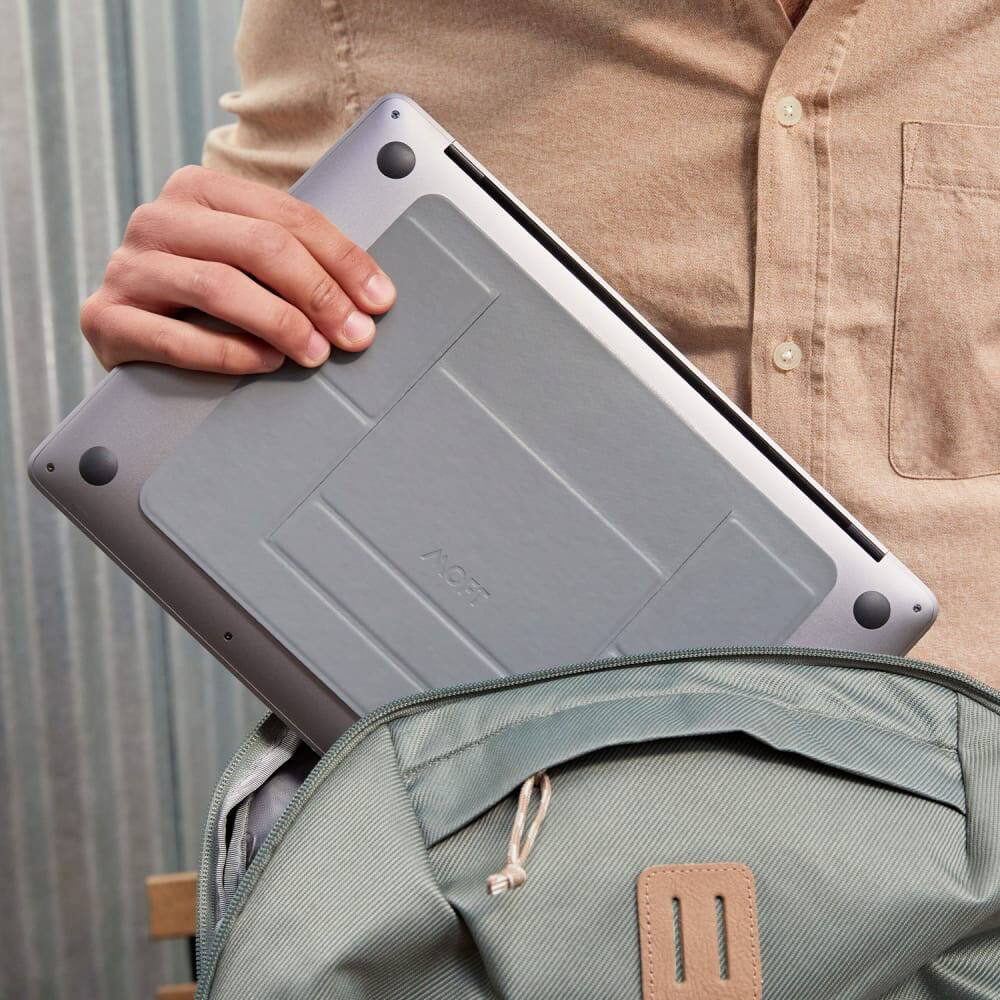 Alt View 1. MOFT - MOFT Adhesive Laptop Stand - Misty Cove.