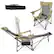 Alt View 17. Costway - Folding Camping Chair with Detachable Footrest for Fishing, Camp, Picnics Khaki - Khaki.