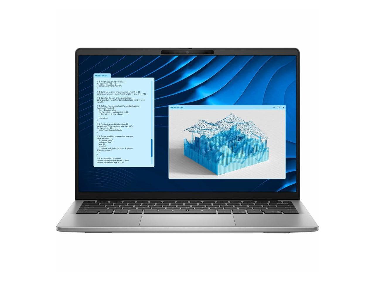 Dell - Latitude 5000 14" Copilot+ PC - Qualcomm X1P-64-100 - 16GB - 512GB SSD - Windows 11 Pro - Titan Gray