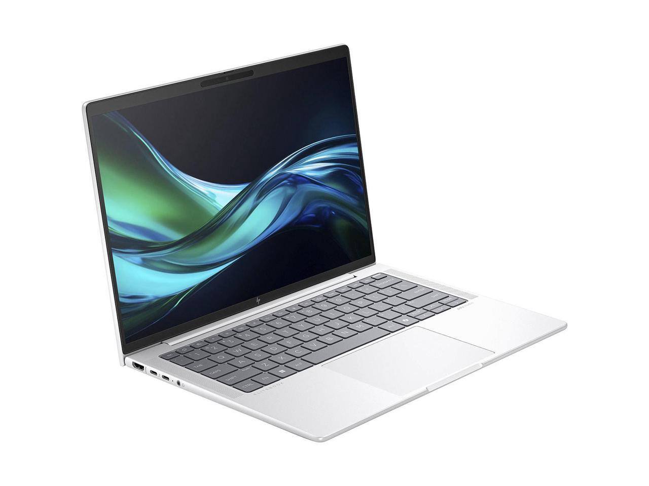 Alt View 9. HP - HP EliteBook 14.0" Non-Touch Screen Notebooks - AMD R5-8640HS - 16GB Memory - 512 GB SSD - Windows 11 Pro - 845 G11 - Silver.