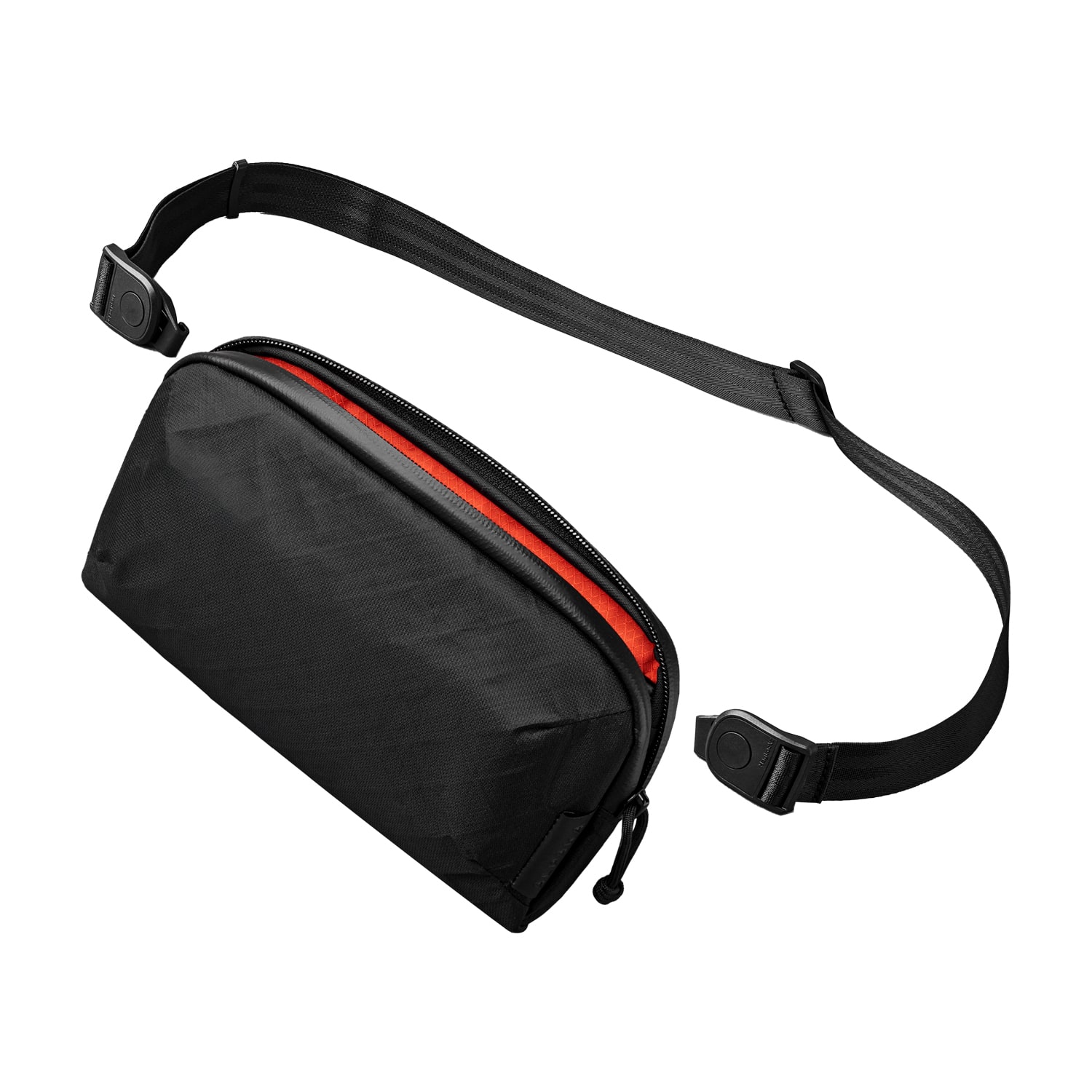 ALPAKA - Flight Pouch Pro Travel Clutch Phone Bag, RFID Passport Holder Crossbody Pouch, Wristlet, YKK AquaGuard - Black Ultradyne 100D