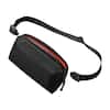 Front. ALPAKA - Flight Pouch Pro Travel Clutch Phone Bag, RFID Passport Holder Crossbody Pouch, Wristlet, YKK AquaGuard - Black Ultradyne 100D.