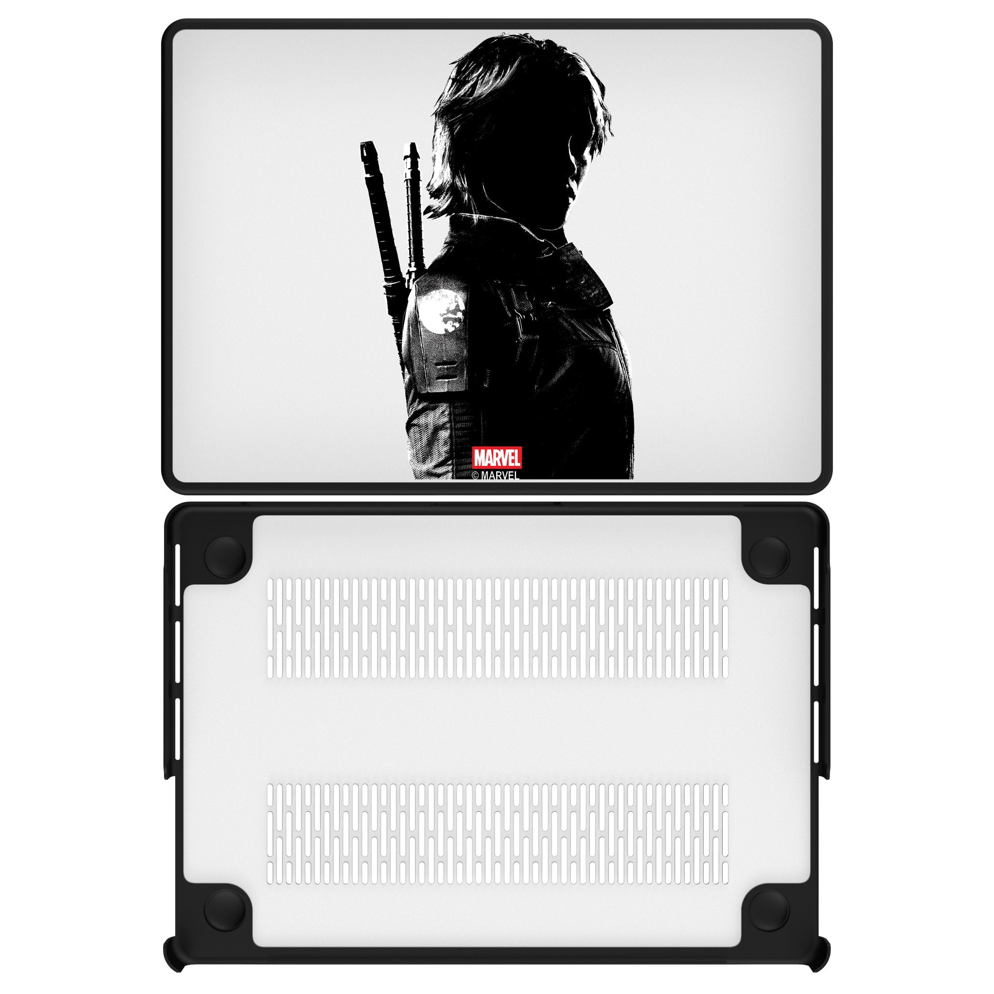 Keyscaper - Marvel Badge Laptop Case - Apple MacBook Air 13-inch (M2, 2022)/(M3, 2024) - Thunderbolts 2