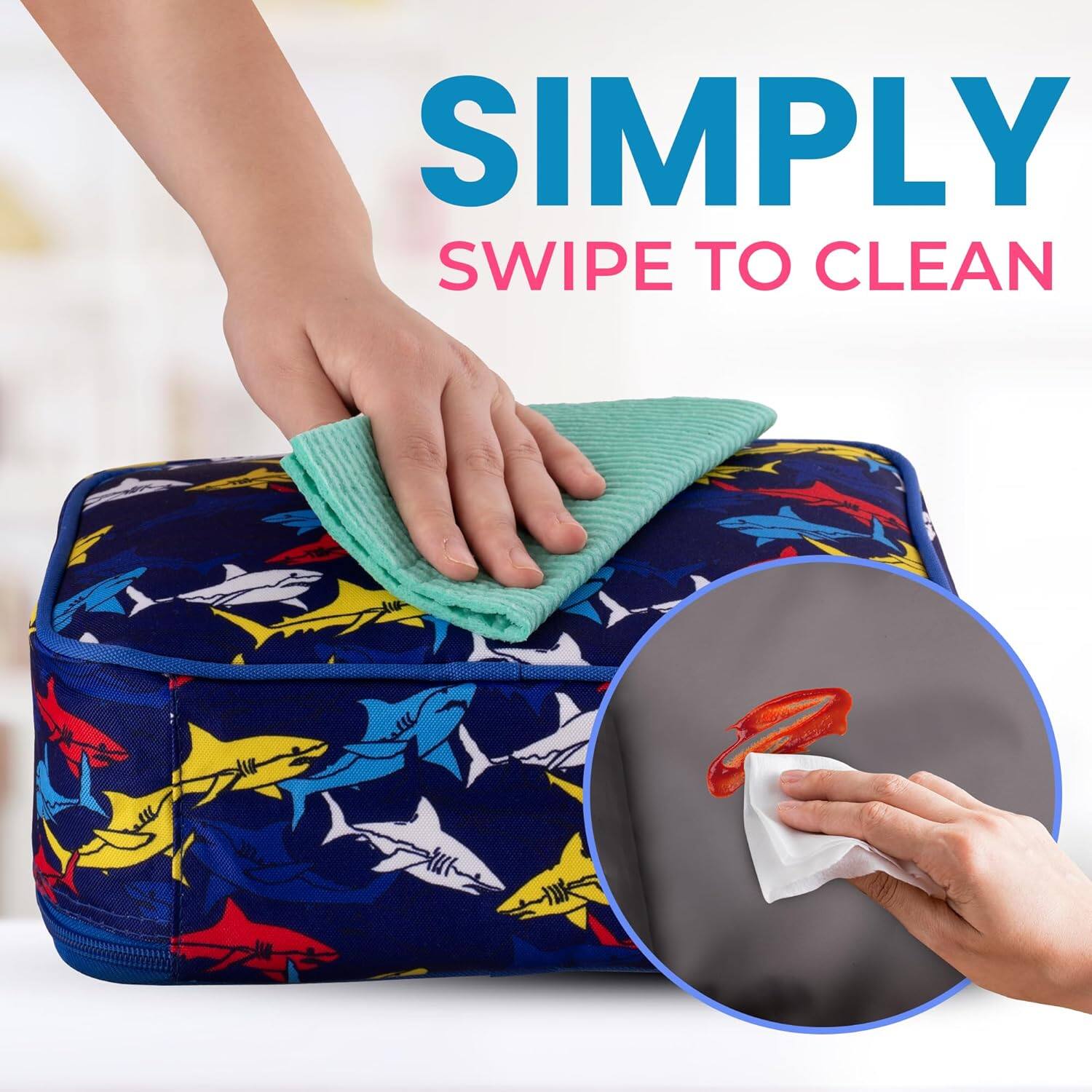 SIMPLY  
SWIPE TO CLEAN