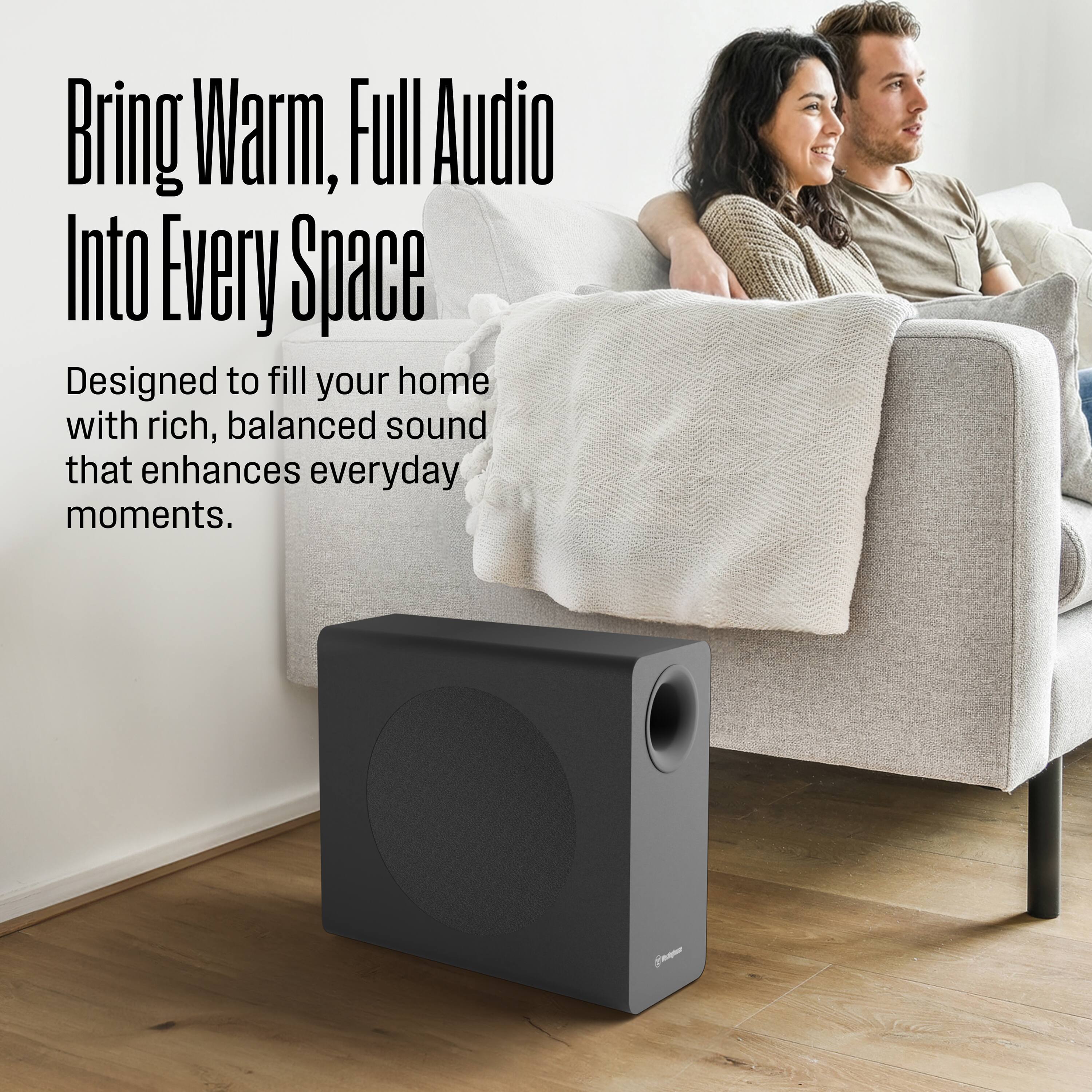 Bring Warm, Full Audio Into Every Space

Designed to fill your home with rich, balanced sound that enhances everyday moments.