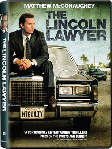 Front. The Lincoln Lawyer   - DVD.